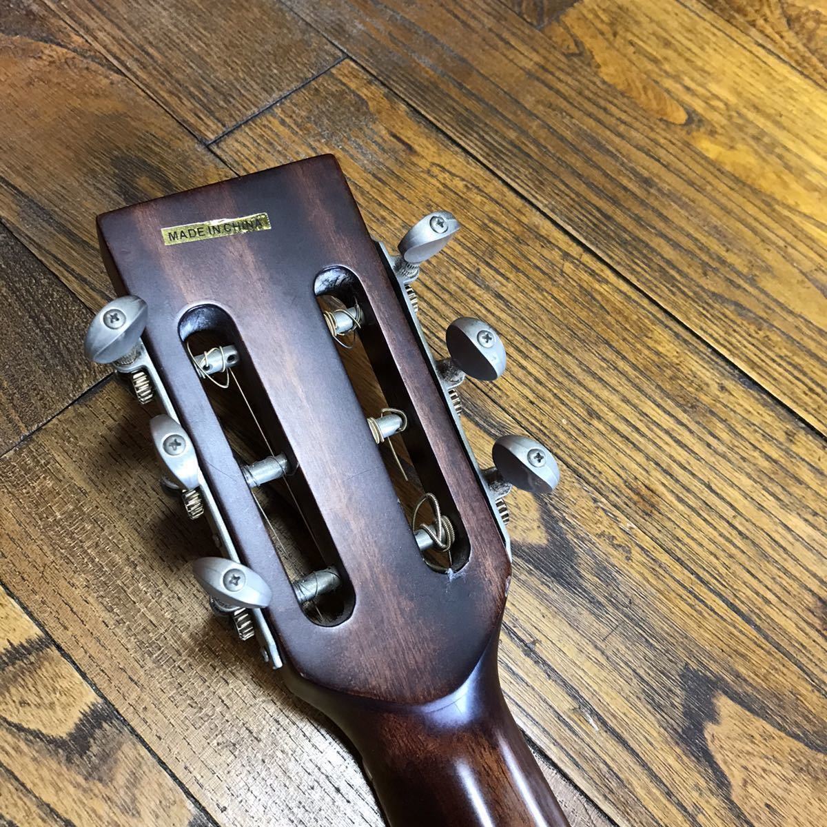 PlayTeck リゾネイターギター　ウッド_6