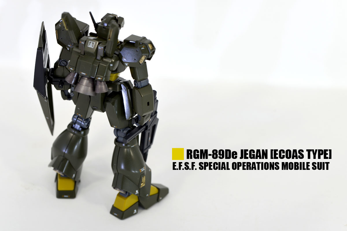□塗装済み完成品□1/144 HGUC RGM-89De JEGAN ジェガン 完成済み塗装 