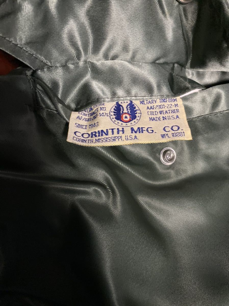 90'S当時物 CORINTH MA-1 USA製 90'S ヴィンテージ コリンズフライト