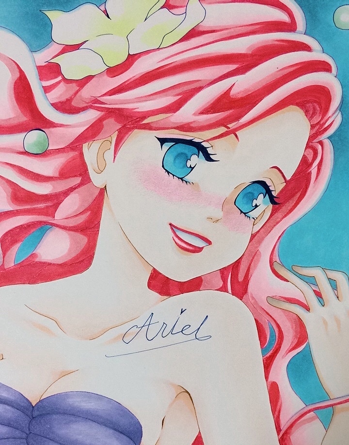 手描き同人イラスト アリエル 手描きイラスト 売買されたオークション情報 Yahooの商品情報をアーカイブ公開 オークファン Aucfan Com