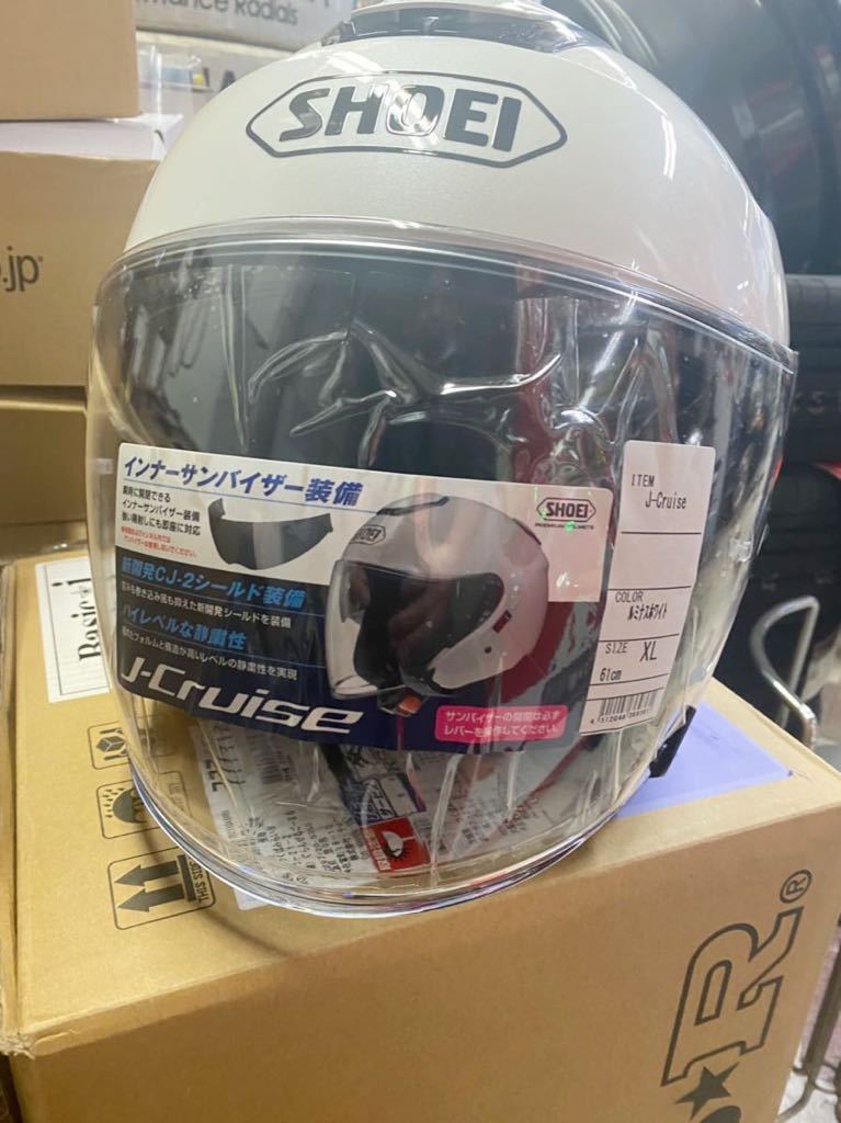 ●SHOEI ショーエイ ジェットヘルメット j-cruise　サイズXL