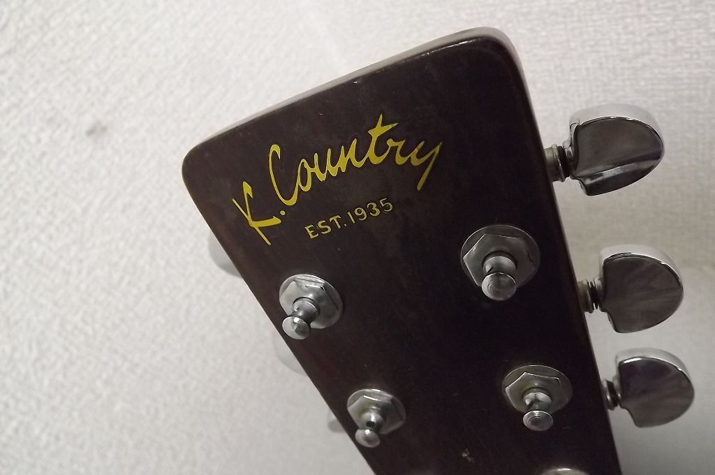 D-250 アコースティックギター 中古 - Nagoya 80s ビンテージ 日本製 K. Country Vintage Natural Guitar Acoustic 神奈川県の中古 (春日楽器)Dー250アコースティックギター