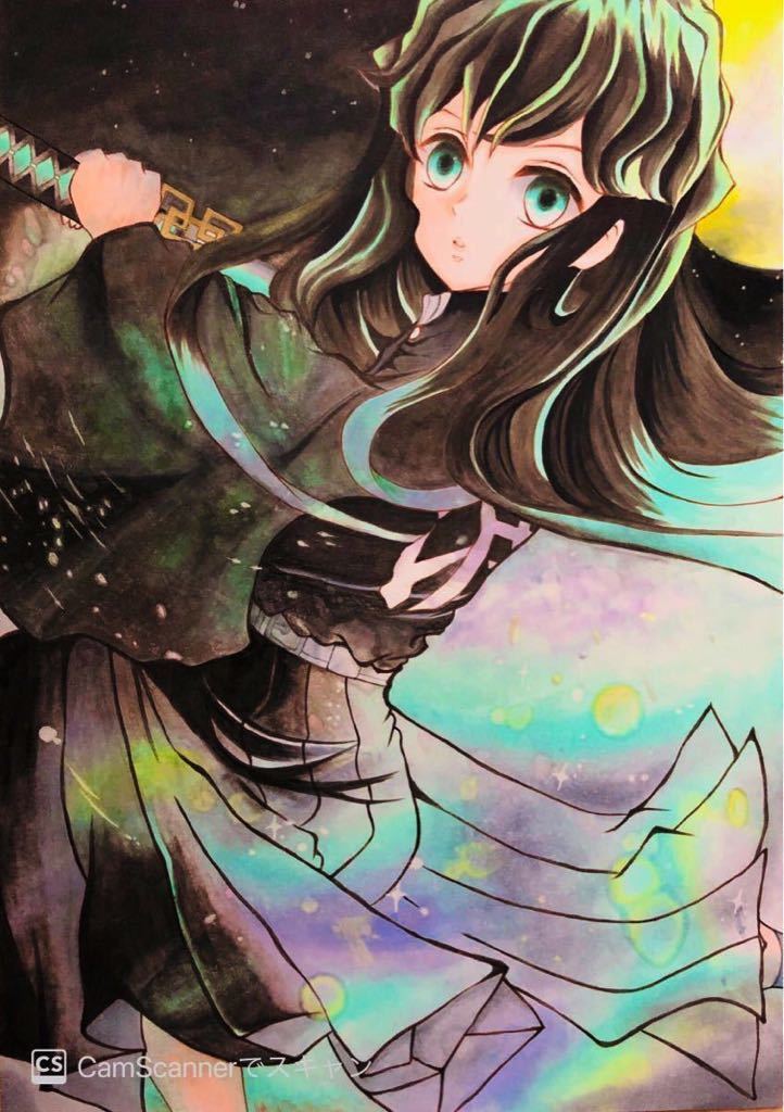 同人 手描きイラスト 鬼滅の刃 時透無一郎 手描きイラスト 売買されたオークション情報 Yahooの商品情報をアーカイブ公開 オークファン Aucfan Com