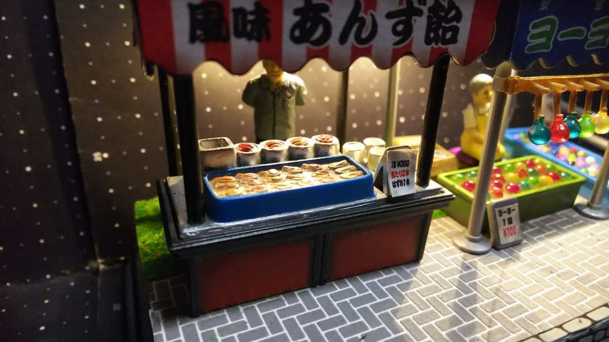 あんず飴 ヨーヨー釣り 屋台のある風景 Ledライトアップ ケース付きジオラマ 昭和の情景 1スタ フィギュア 売買されたオークション情報 Yahooの商品情報をアーカイブ公開 オークファン Aucfan Com