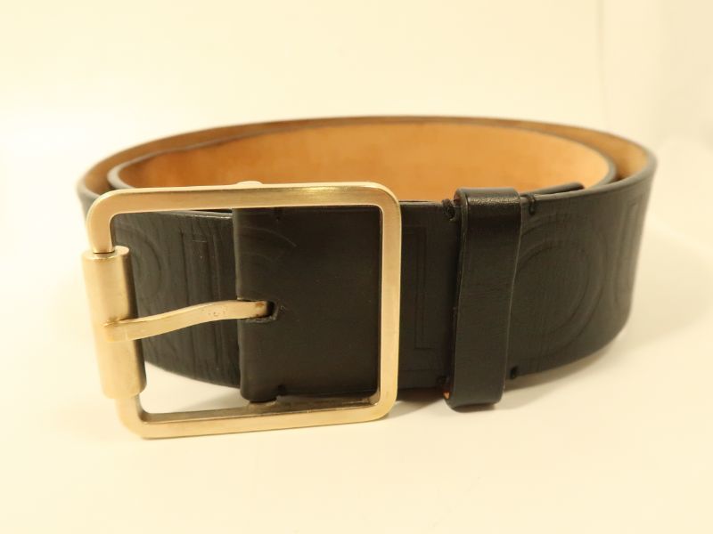 【武蔵浦和店】 LOUIS VUITTON/ルイヴィトン メンズ レザー ベルト 2008秋冬モデル 幅広 【中古】