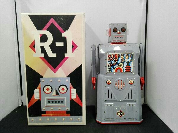 増田屋コーポレーション R-1 電動 ブリキ R-1 ロボット ブリキおもちゃ