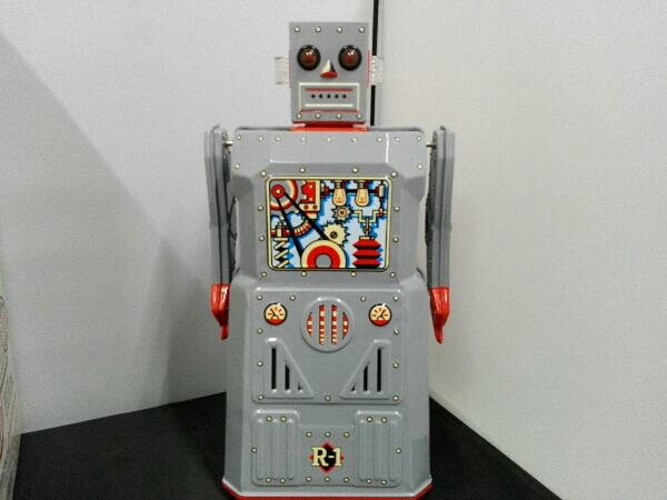 増田屋コーポレーション R-1 電動 ブリキ R-1 ロボット ブリキおもちゃ