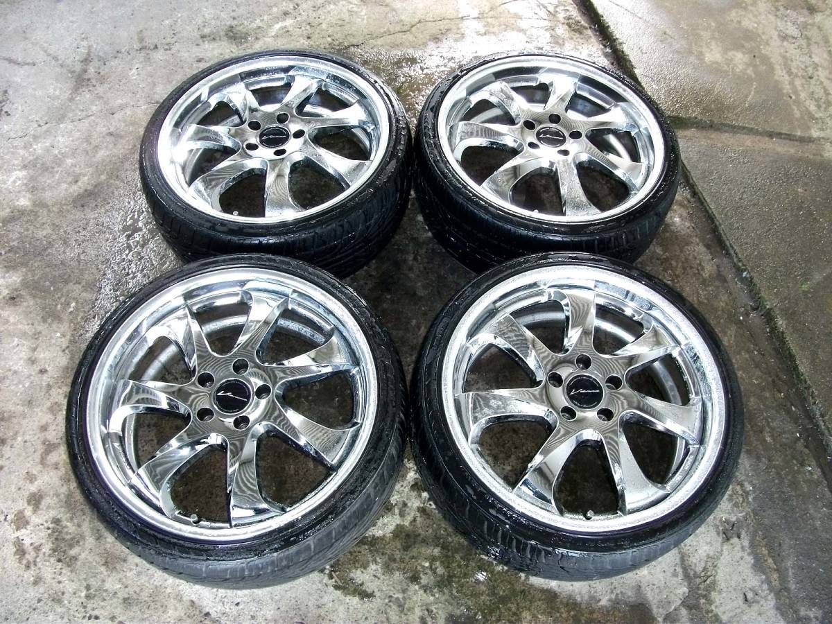 Vienna ヴィエナ ビエナ 4本セット 225/35ZR19 114.3 5穴 19×8.0+44