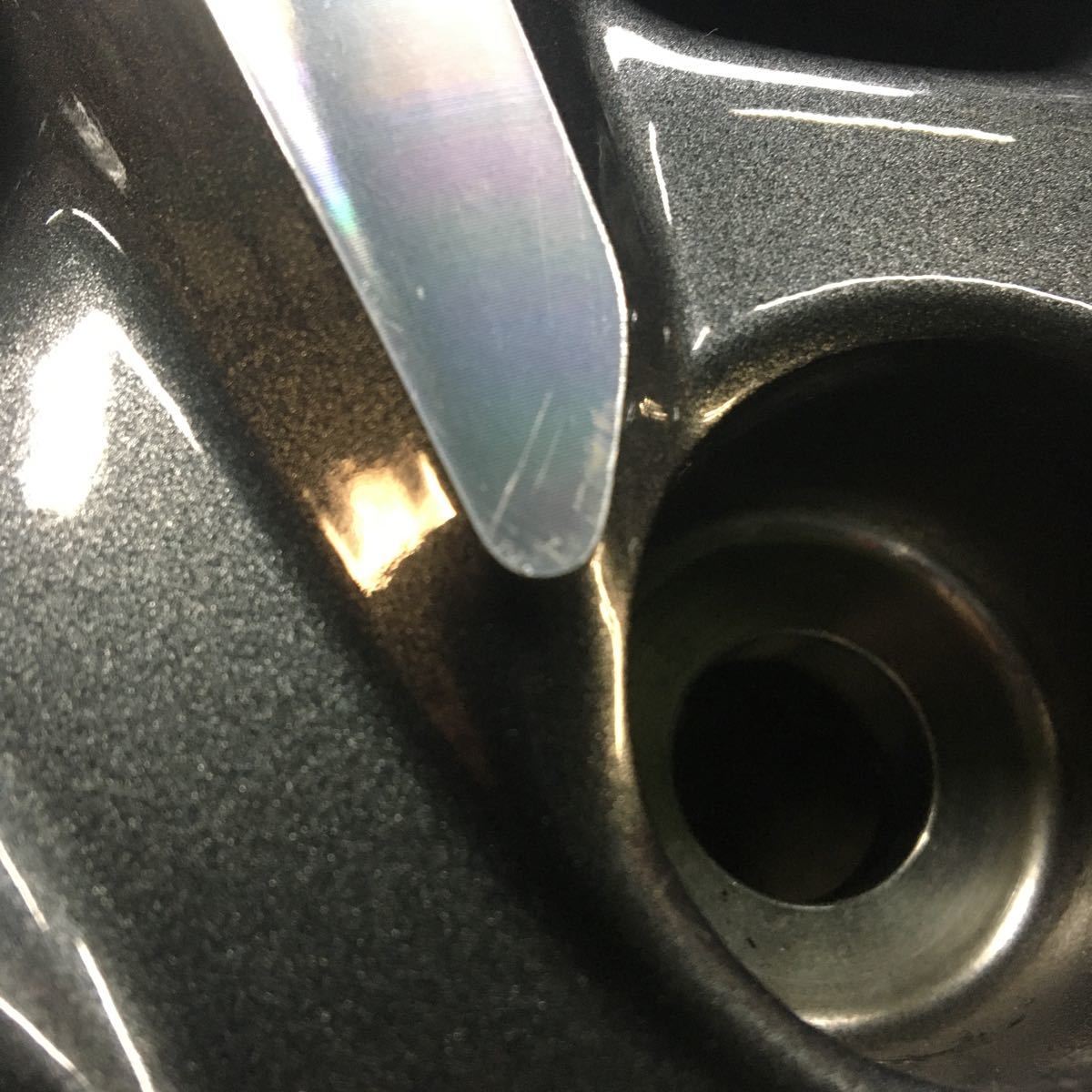 トヨタ　エスクァイア　15インチ純正アルミホイール、タイヤ　１本　送料込_2