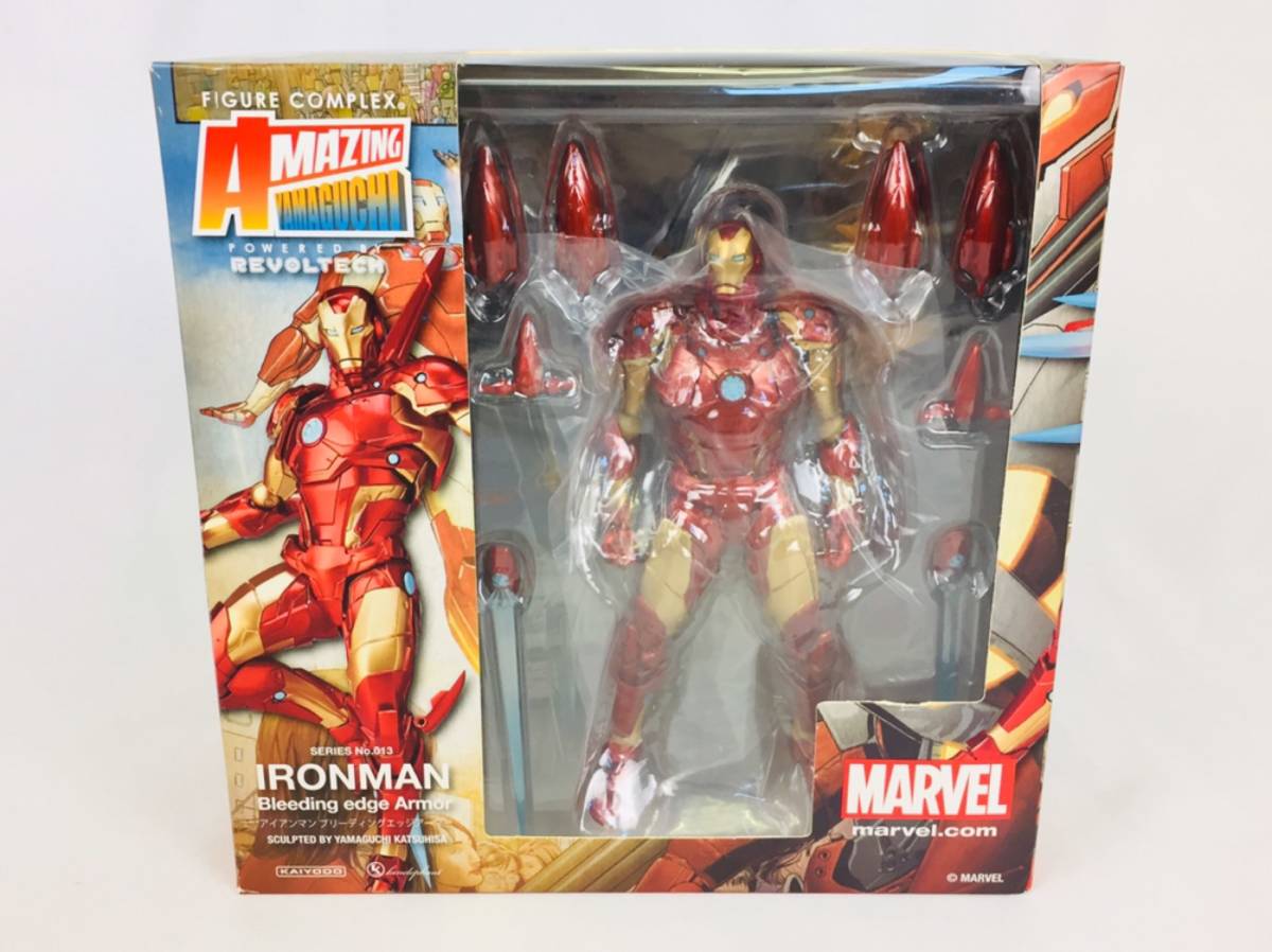 アイアンマン ブリーディングエッジアーマー アメイジングヤマグチ 可動フィギュア アイアンマン 売買されたオークション情報 Yahooの商品情報をアーカイブ公開 オークファン Aucfan Com