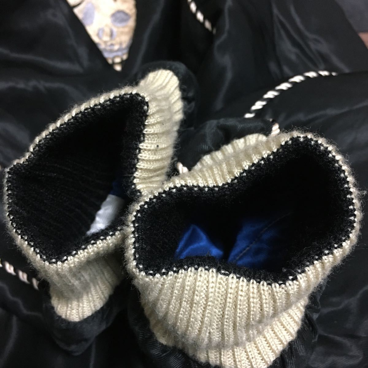 極美品】テーラー東洋 リバーシブルスカジャン 蛇×ドクロ ジャパン  