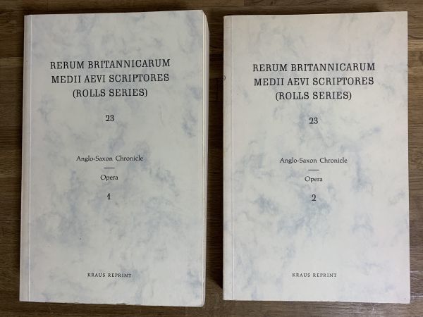 アングロサクソン年代記 Anglo : 古本、中古本、古書籍 ⁄ 『The 諸写本