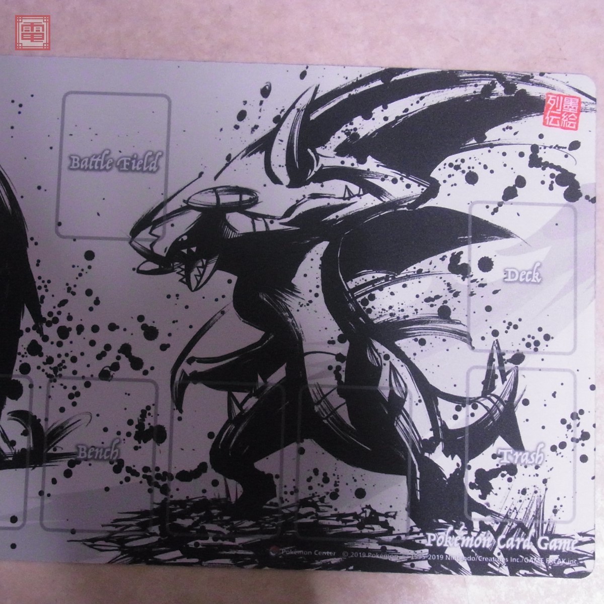 もしれませ 墨絵列伝 デッキケース スリーブ Feiod M メガエルレイド ガブリアス ラバープレイマット ガブリアス