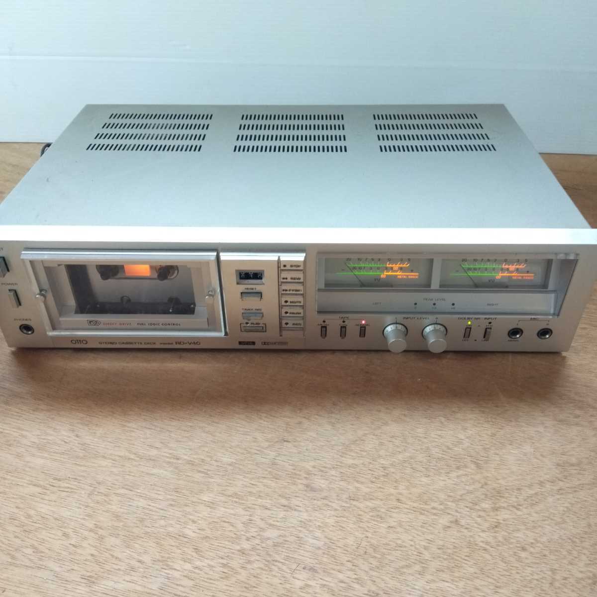 カセットデッキ RD-V40 Yahoo!オークション SANYO (オーディオ機器