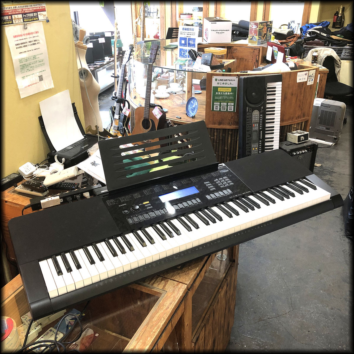 WK-245 電子キーボード CASIO(カシオ) 76鍵盤 | CACIO WK245