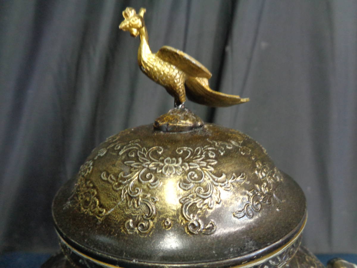 透かし 香炉(金属工芸)の中古品 2026年最新Yahoo!オークション 鳳凰文