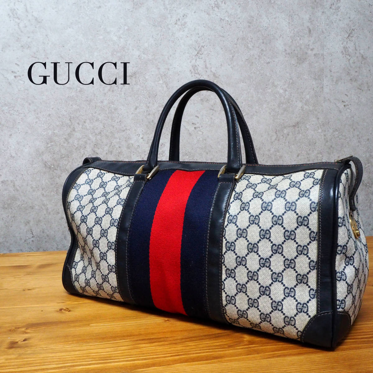 本物 GUCCI OLDGUCCI オールドグッチ ヴィンテージ バッグ シェリー
