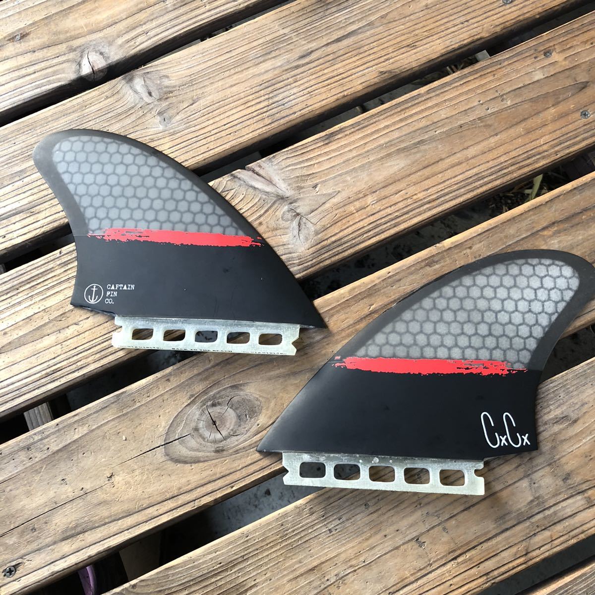 クリステンソン キャプテンフィン ツインフィン キールフィン FIN 新品