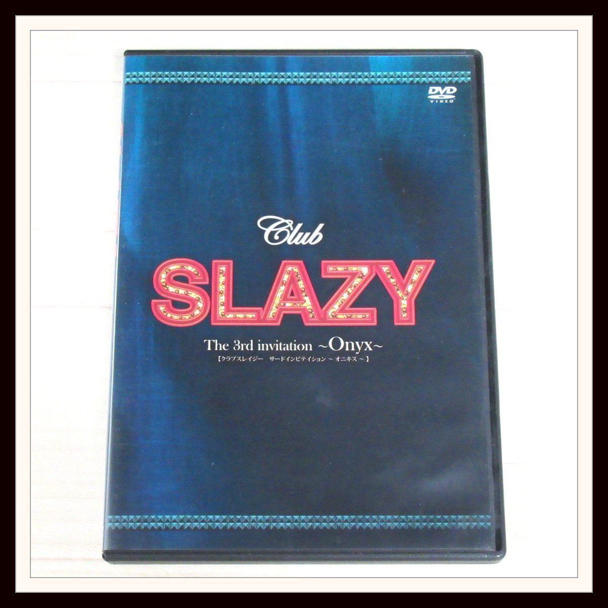 SLAZY invitation Club 3rd Birthday The Extra Party CLIE-TOWN Onyx 