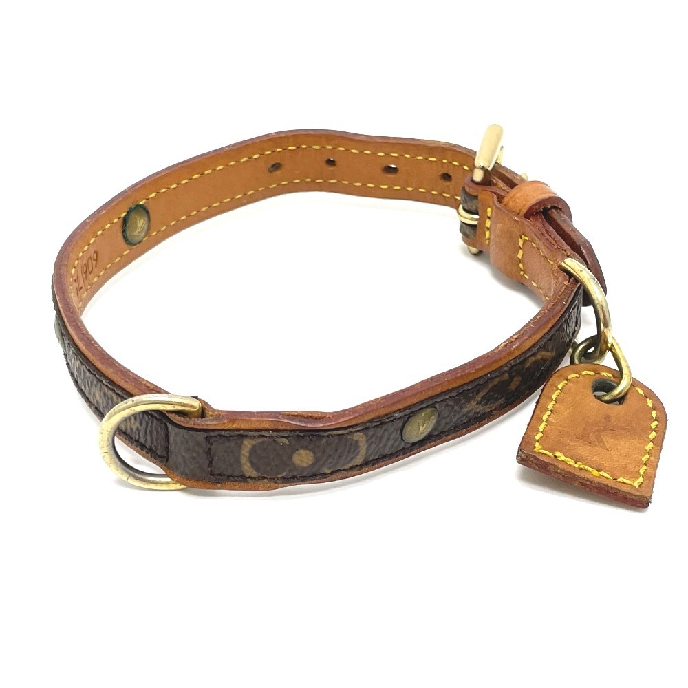 Louis Vuitton ルイヴィトン モノグラム コリエバクスター Mm 首輪 M ブラウン 犬 ドッグ Dog Collar 散歩 お出かけ お洒落 人気 Www Naklet Com