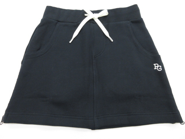 パーリーゲイツ　レディース　スカート　サイズ０　秋冬　美品 未使用 定価約2.7万円 【パーリーゲイツ】 裏起毛 ひざ丈 スカート