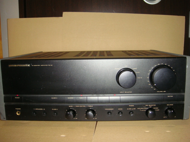 ノイズあり ジャンク マランツ marantz プリメインアンプ PM-80 【公式