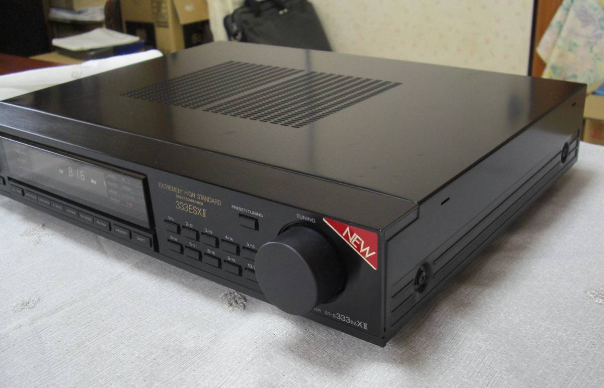 ジャンク SONY ソニー FM AM チューナー ST-S333ESXⅡ SONY FM/AMチューナー ST-S333ESXⅡ ジャンク SONY ソニー ST