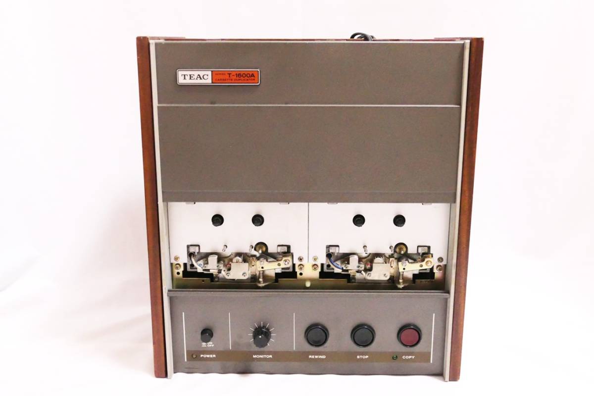 TEAC | カセットデュプリケーター デュプリケーター」オーディオ機器の 