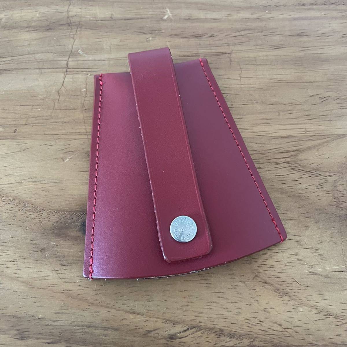 新品 非売品 Whitehouse Cox ホワイトハウス コックス 赤 特製 レザー 