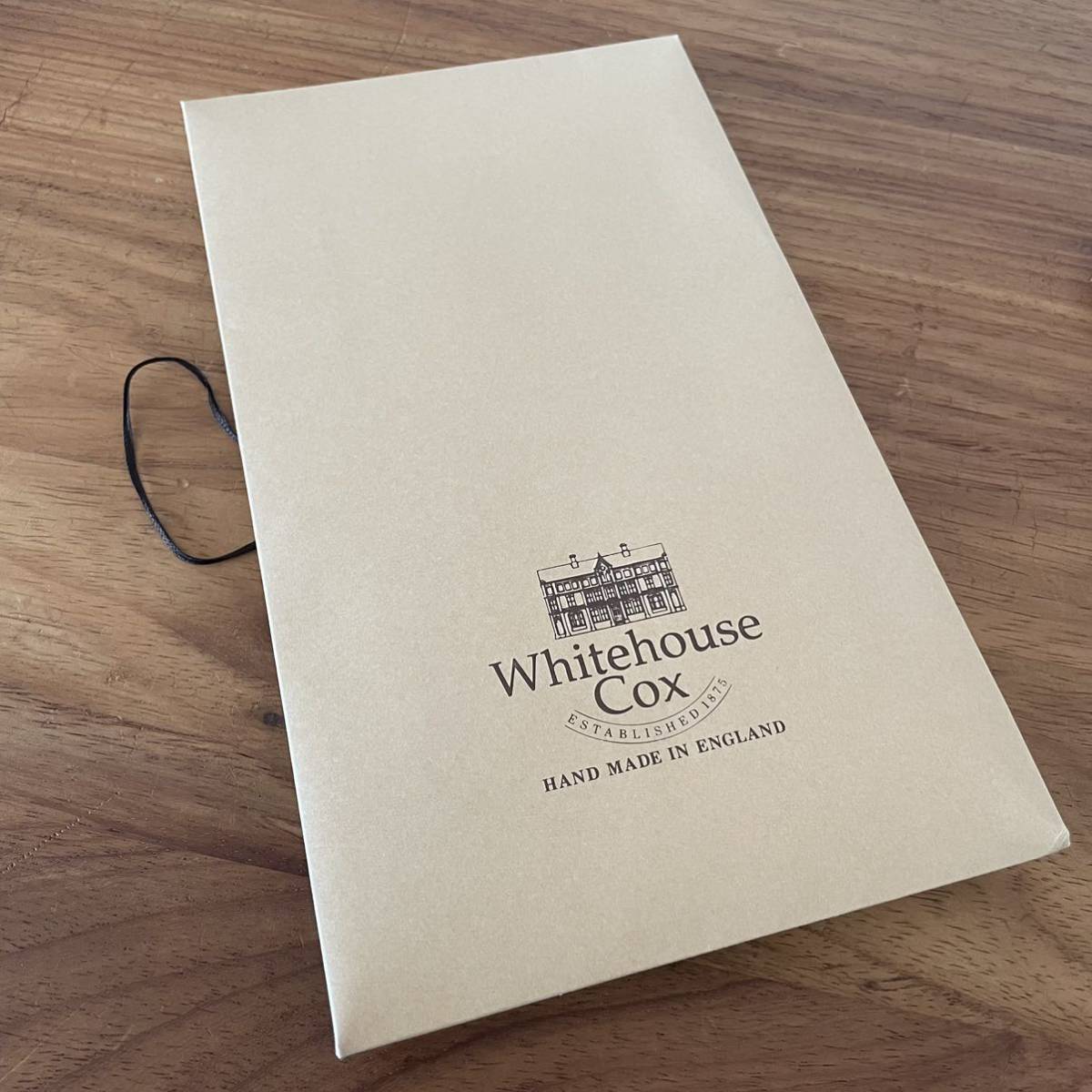 新品 非売品 Whitehouse Cox ホワイトハウス コックス 赤 特製 レザー 