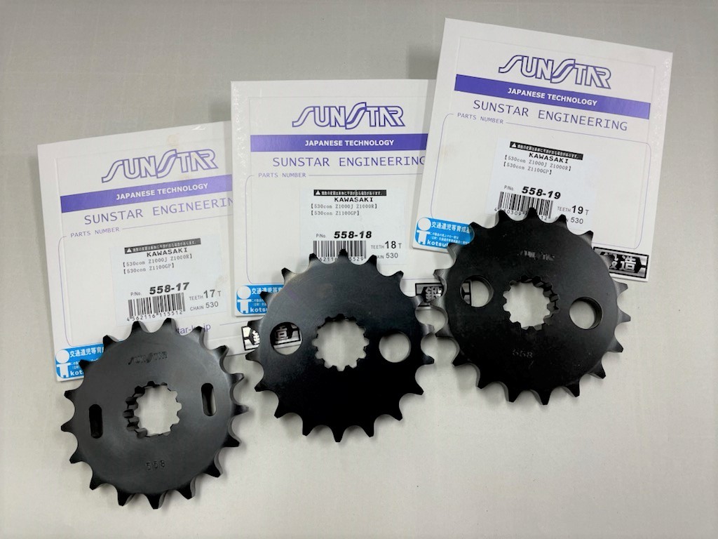 フロントスプロケット Z1000J Z1000R Z1100GP Z1100R530コンバート用