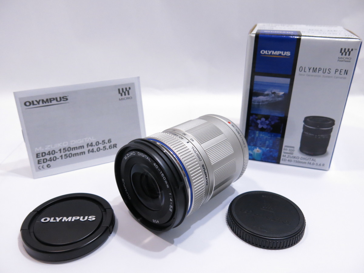 美品・元箱付 】OLYMPUS PEN M.ZUIKO DIGITAL ED40-150mm F4.0-5.6 ED