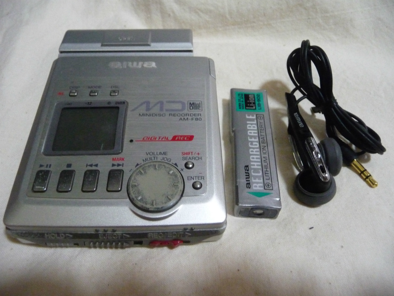 AIWA アイワ MDレコーダー AM-F80 録音・再生