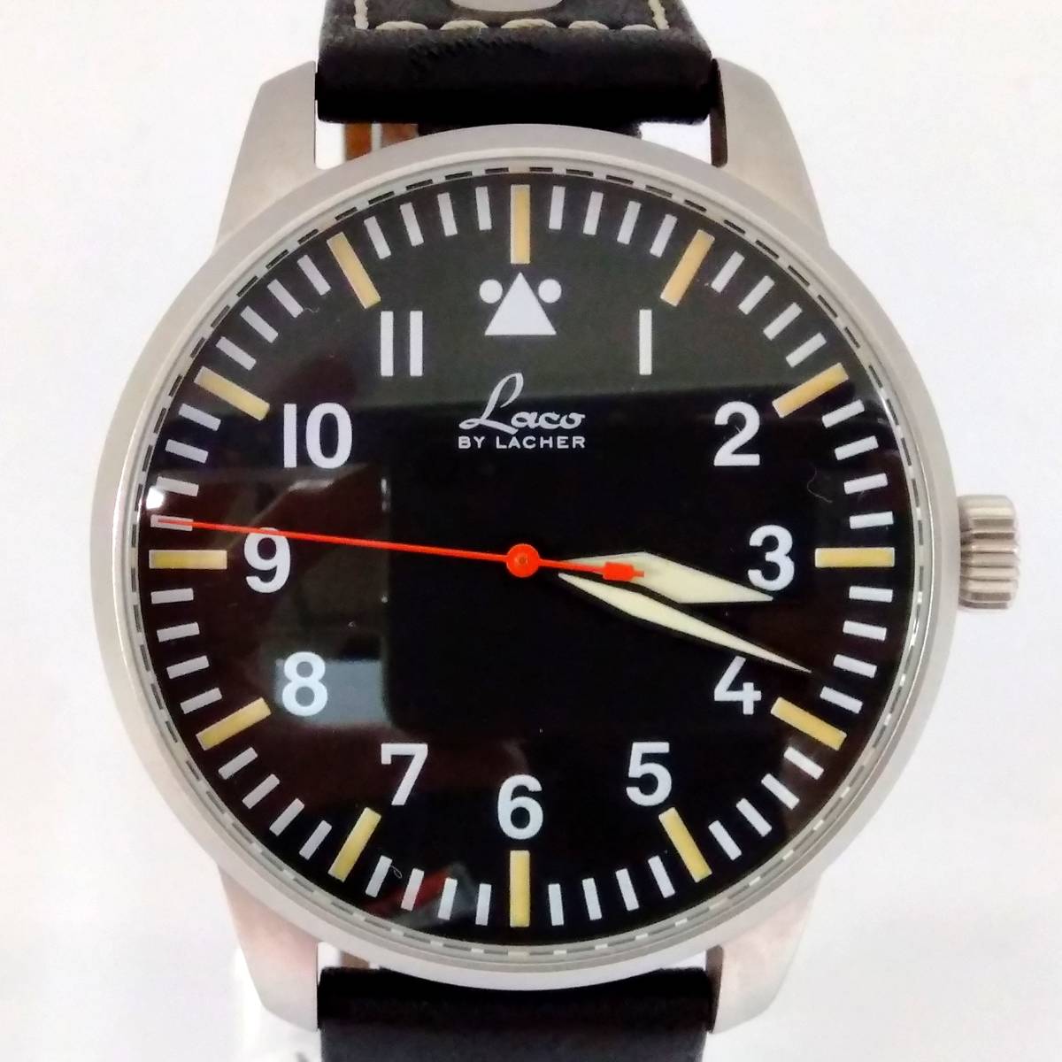 LACO BY LACHER 手巻き 腕時計 パイロットウォッチ 店舗受取可 
