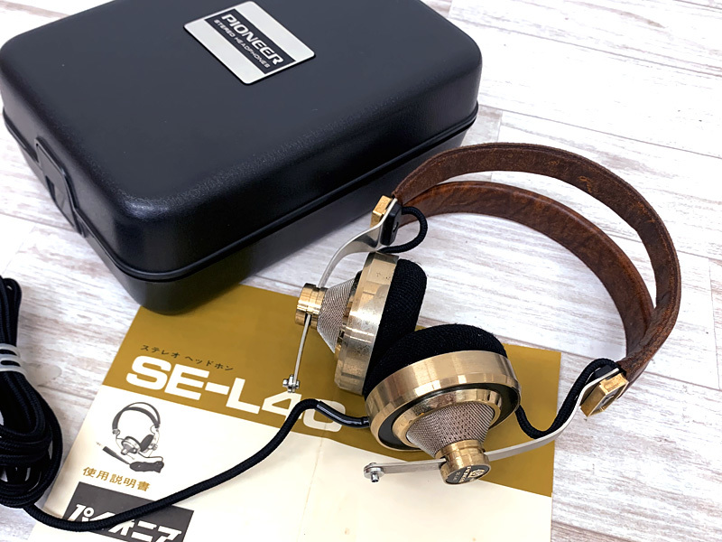 □PIONEER SE-L40 ヘッドホン ヴィンテージ パイオニア□ Pioneer SE