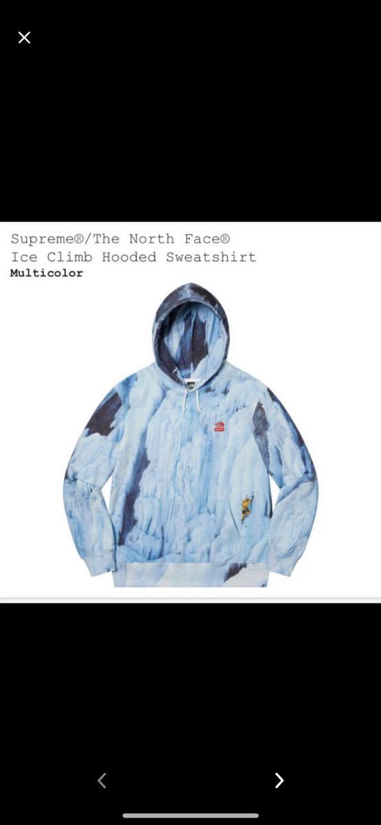 ■[Sサイズ] Supreme The North Face Ice Climb Hooded【外箱未開封 国内正規】TNFノースSweatshirtパーカーMulticolor