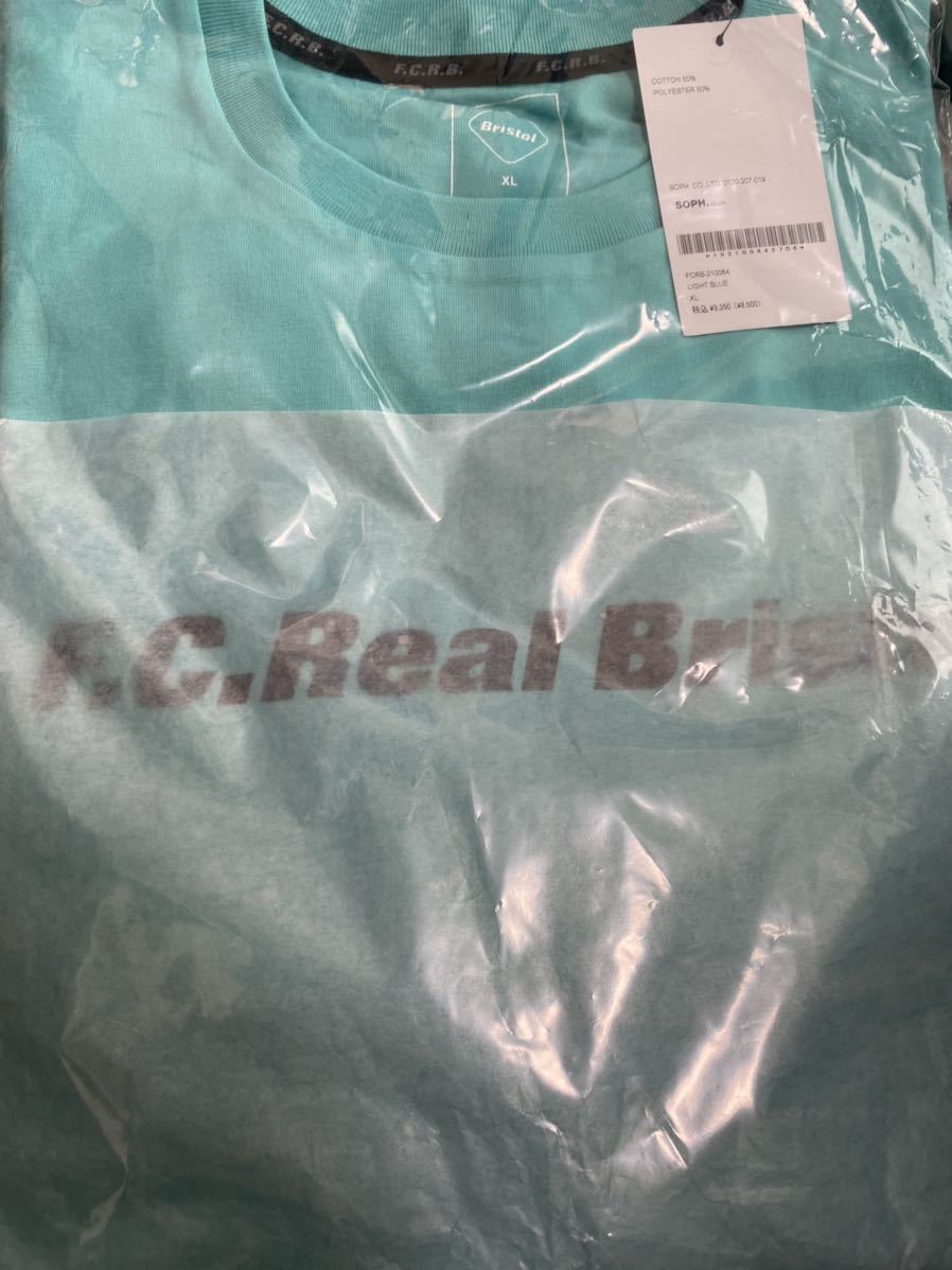 XLサイズ 新品 FCRB 21SS AUTHENTIC TEAM LOGO TEE LIGHT BLUE SOPH SOPHNET F.C.R.B. ブリストル BRISTOL F.C.Real Bristol Tシャツ 22ss TEAM LOGO TEE BIG VERTICAL スタッフブログ