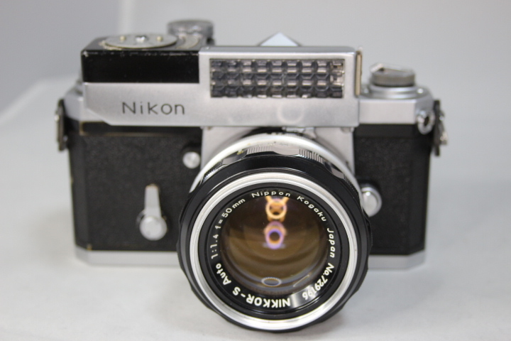 NIKON F レンズNikkor-S Auto 1:1.4 f=50mm Auto NIKKOR-S 50mm 破壊力