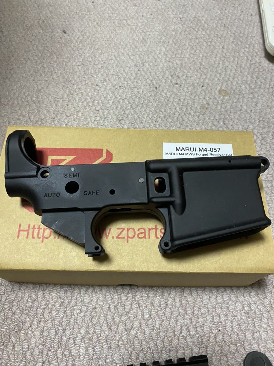 Z-parts マルイ MWS用 鍛造レシーバーキット コルト刻印 【公式通販】