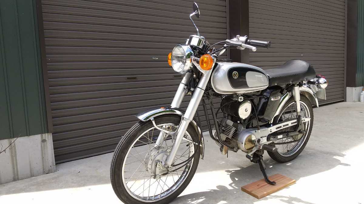 絶版2サイクル！ヤマハ YB-1 距離浅！2，020km ナンバー返納済み