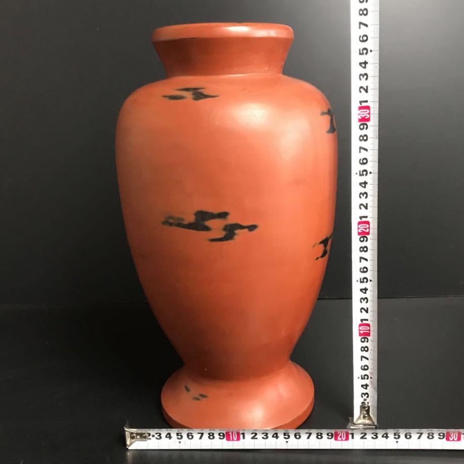 木製 花瓶 高さ約38cm 木製 花瓶 高さ約38cm