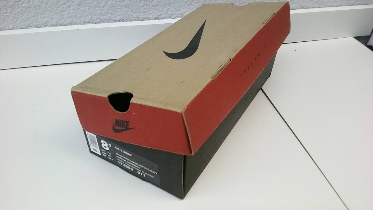 NIKE AIR Yahoo!オークション - YOBBO 売切り ナイキ 0 011 レア 超レア 1996年製 27.5cm 未使用 x Grey&frasl;Engima