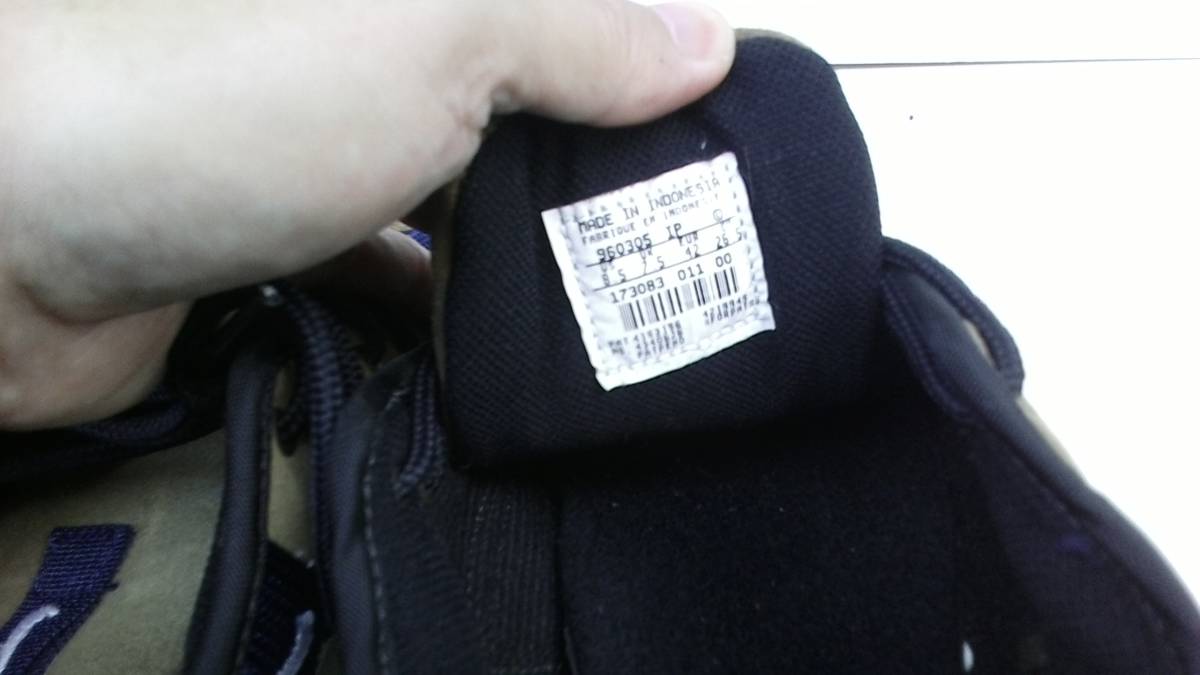 NIKE AIR Yahoo!オークション - YOBBO 売切り ナイキ 0 011 レア 超レア 1996年製 27.5cm 未使用 x Grey&frasl;Engima