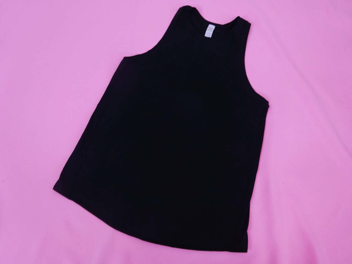 Lulu Lemon ルルレモン ノースリーブタンクトップ　バックオープン　新品未使用品 6　ブラック