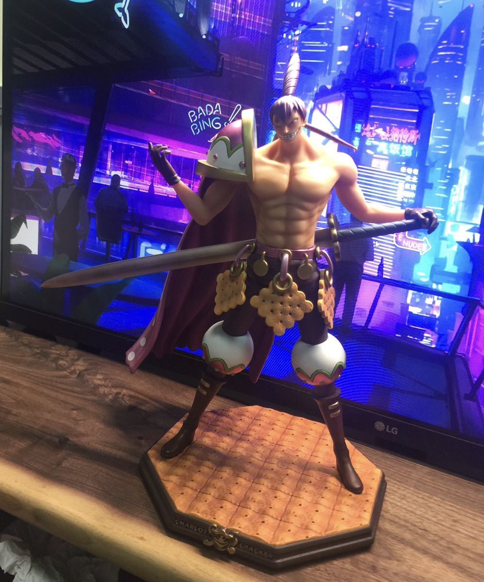 1円スタート】希少品 ワンピースフィギュア シャーロット・クラッカー