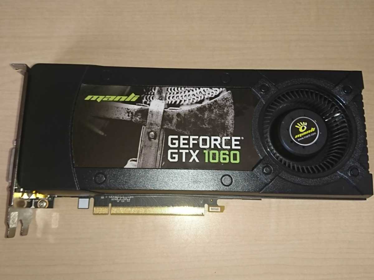 nVIDIA GTX1060 6GB 動作確認品 (L61114) 0 GTX GeForce GPU