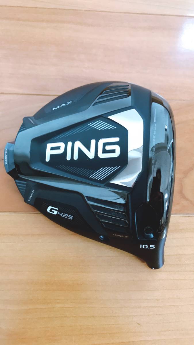 PING G425 ドライバー ピン ヘッドのみ MAX 10.5° レフティ max ヘッド
