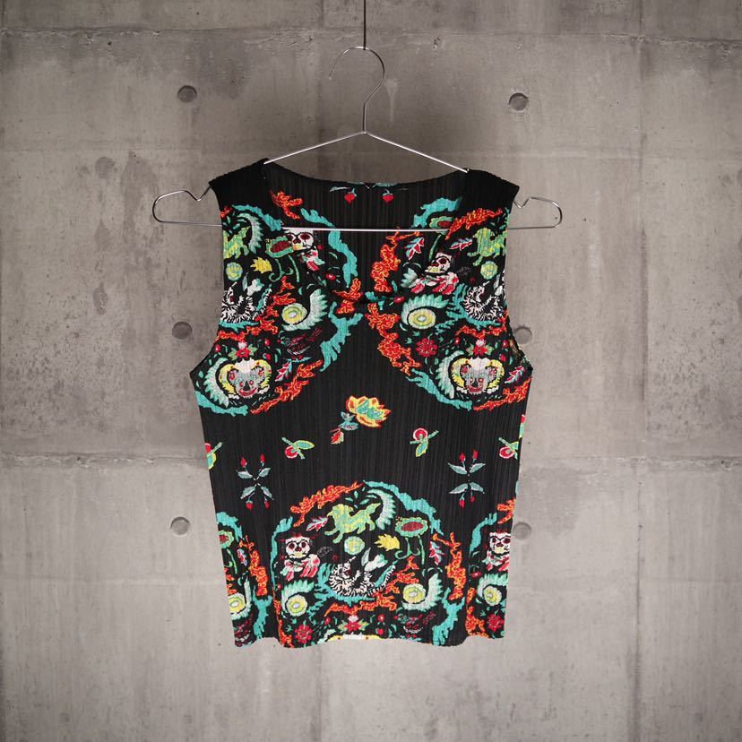 ISSEY MIYAKE ICONIC PLEATS PLEASE DRAGON DRESS 1990s SS1998 PLEATS