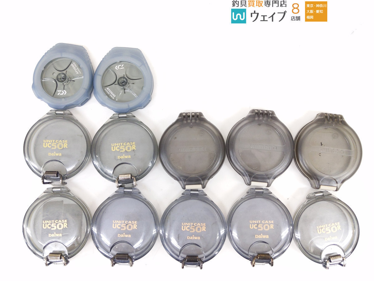 シマノ、ダイワ、カツイチ 鮎仕掛けケース、ダイワ ユニットケース UC50R 等計67点 鮎用品、小物セット | ノーマル 防水ユニットケース 鮎 daiwa」(アユ用品 鮎&frasl;鮎釣り&frasl;初心者&frasl;ハリケース&frasl;仕掛ケース&frasl;*7l○鮎・針ケース（3、4