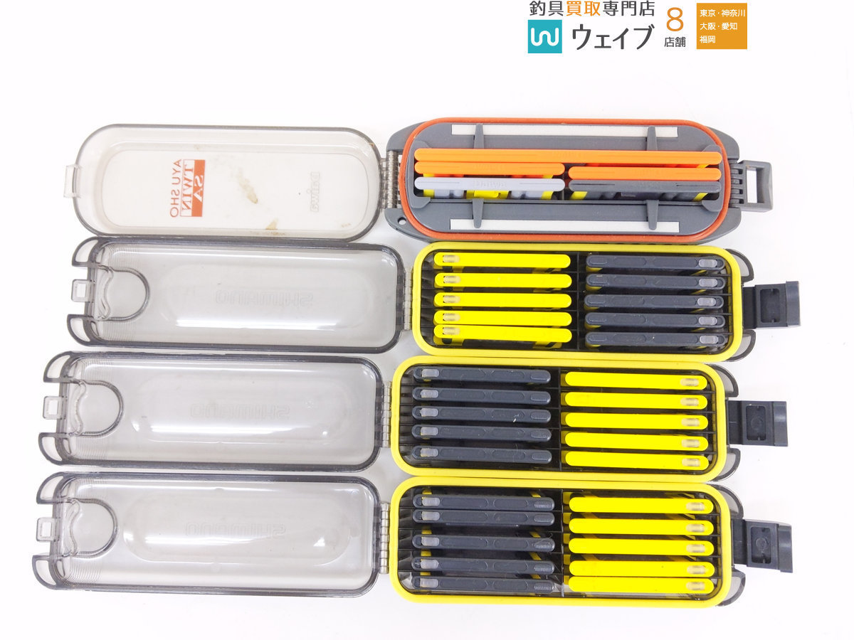 シマノ、ダイワ、カツイチ 鮎仕掛けケース、ダイワ ユニットケース UC50R 等計67点 鮎用品、小物セット | ノーマル 防水ユニットケース 鮎 daiwa」(アユ用品 鮎&frasl;鮎釣り&frasl;初心者&frasl;ハリケース&frasl;仕掛ケース&frasl;*7l○鮎・針ケース（3、4